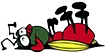 Cartoon chili pepper laughing and rolling on the floor with tears, expressing extreme humor - transparent background